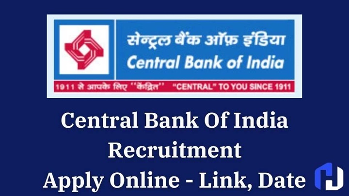 Central Bank Of India Recruitment, Apply Online