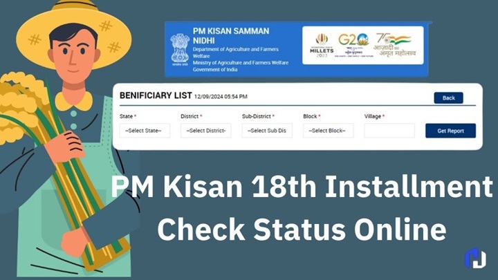 PM Kisan 18th Installment, Payment Status Date